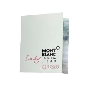 Montblanc Lady Emblem L'Eau EDT / Sample (2ml)